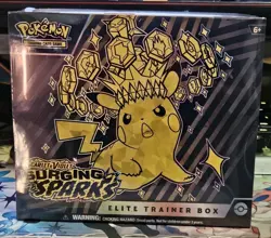 POKEMON SURGING SPARKS ETB | FACTORY SEALED | ELITE TRAINER BOX 🔥 - Image 1