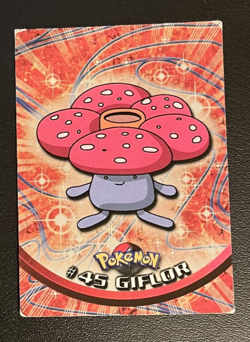 1999 Topps Pokemon Blue Logo TV Animation Edition Foil Giflor #45 - Image 1