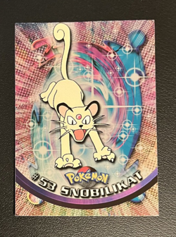 1999 Topps Pokemon Blue Logo TV Animation Edition Foil Snobilikat #53 - Image 1