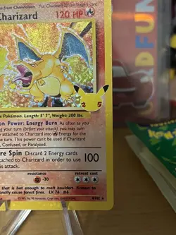 Charizard - 4/102 Celebrations 25th Classic Collection Holo Rare Pokemon NM/MINT - Image 2