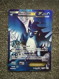 ARTIKODIN EX FULL ART - POKEMON 132/135 NOIR & BLANC TEMPETE PLASMA FR - Image 1