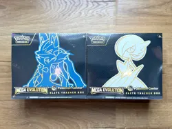 Pokemon Center Mega Evolution Gardevoir & Lucario ETB Bundle Sealed In-Hand 🔥 - Image 1