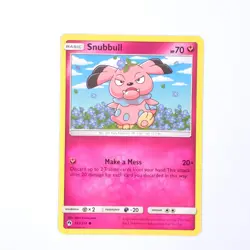 Snubbull 137/214 Pokemon SM - Lost Thunder Common NM - Image 1
