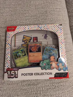 Nintendo Pokemon TCG Scarlet & Violet - 151 Poster Collection Box - SEALED 820650853166 - Image 1