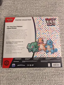 Nintendo Pokemon TCG Scarlet & Violet - 151 Poster Collection Box - SEALED 820650853166 - Image 2