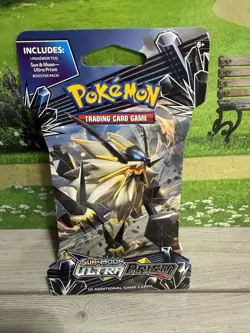 Pokemon 2018 Sun & Moon Ultra Prism Sleeved Blister Booster Pack Factory Sealed - Image 1