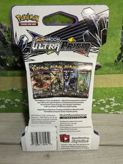 Pokemon 2018 Sun & Moon Ultra Prism Sleeved Blister Booster Pack Factory Sealed - Image 2