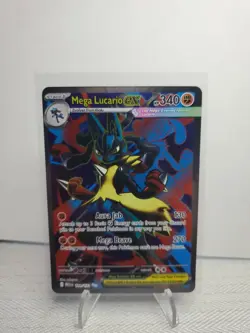 Pokemon TCG Mega Lucario EX 160/132 Ultra Rare Holo Metal Evolutions - English - Image 1