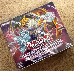 YUGIOH LEGENDARY DUELISTS RAGE OF RA BOOSTER BOX 1ST EDITION FREE SHIPPING - Image 1