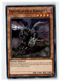 2022 Legendary Duelists: Season 3 Doomcaliber Knight #LDS3-EN005 Common - Image 1