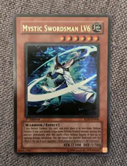 Yugioh - RDS-EN008 - Mystic Swordsman LV6 - Ultimate - 1st Edition - Image 1