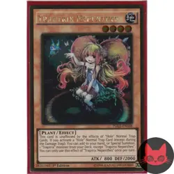 Yugioh Traptrix Nepenthes PGL2-EN038 Gold Rare 1st Edition NM - Image 1