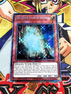 The White Stone of Ancients ra04-en267 (NEW) Platinum-Secret Yu-Gi-Oh - Image 1