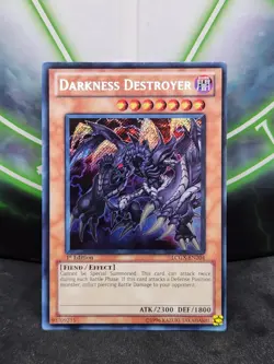 Yugioh Darkness Destroyer LCGX-EN204 Secret Rare 1st Edition NM - Image 1