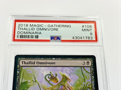 PSA 9 - THALLID OMNIVORE - Dominaria - MTG Magic the Gathering Card Slab - Image 2