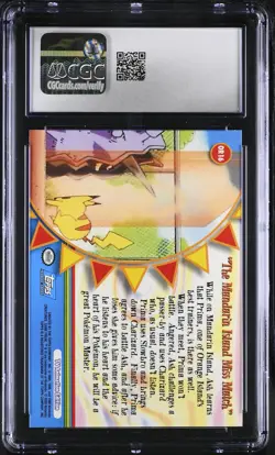 CGC 8.5 The Mandarin Island Miss Match Topps 2000 Series 3 OR16 Pokemon Card - Image 2