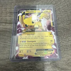 Pokemon Pikachu TCG 2015 EX XY84 Black Star Promo Card - Image 1