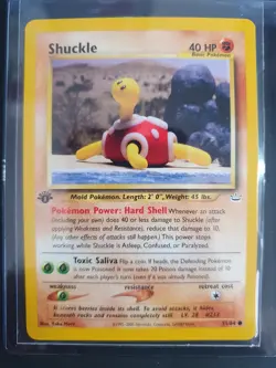 Shuckle 51/64 1st Edition - Neo Revelation Set - Pokemon Card - Excellent - Image 1