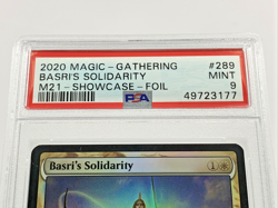 PSA 9 FOIL - BASRI'S SOLIDARITY Showcase #289 M21 - MTG Magic the Gathering Card - Image 2