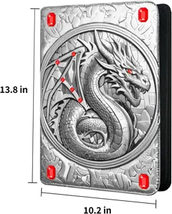 Card Binder 9 Pocket, 20 Double Sided Pages for 360 Side Loading Slots for Lo... - Image 4