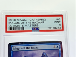 PSA 9 MAGUS OF THE BAZAAR Ultimate Masters - Graded MTG Magic the Gathering Card - Image 2