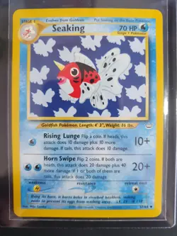 Seaking 37/64 - Neo Revelation Set - Pokemon Card - Excellent Condition - Image 1