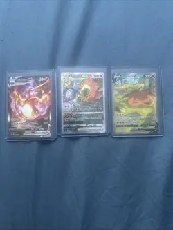 Charizard UPC Promo Card Set SWSH260 SWSH261 SWSH262 VMAX VSTAR Full Art - NM - Image 1