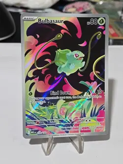 Bulbasaur 133/132 English MEG EN-Mega Evolutions Illustration Rare Pokemon Card - Image 2