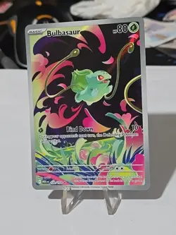 Bulbasaur 133/132 English MEG EN-Mega Evolutions Illustration Rare Pokemon Card - Image 3