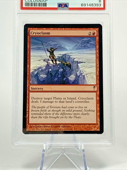 PSA 8 - CRYOCLASM - Coldsnap - MTG Magic the Gathering Card Slab - Image 3