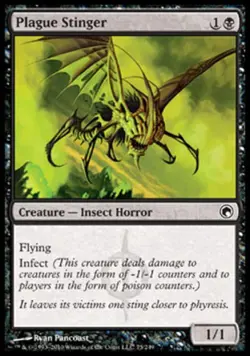 Plague Stinger - Light Play MTG Scars of Mirrodin - Image 1