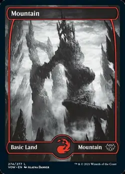 Mountain (274) - Near Mint MTG Innistrad: Crimson Vow - Image 1