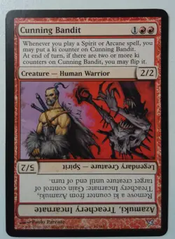 Cunning Bandit *Uncommon* Magic MtG x1 Betrayers of Kamigawa SP - Image 1