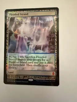 MTG FLOODED STRAND - Zendikar Expedition - Foil - ENG - NM 016/045 - Image 1