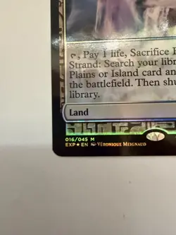 MTG FLOODED STRAND - Zendikar Expedition - Foil - ENG - NM 016/045 - Image 3