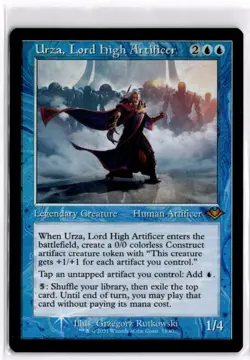 Foil Urza, Lord High Artificer MH1 Timeshifts LP x1 MTG Magic: the Gathering - Image 1