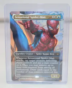MTG - SPE - Sensational Spider-Man (Borderless) #0025 - (Non Foil ) - Image 1