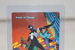 Winds of Change 0030 NM Regular Borderless MTG Spider-Man - Image 2
