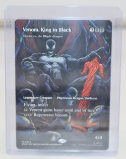 MTG Spider-Man Venom, King In Black Borderless Mythic Non-Foil M0022 - Image 1