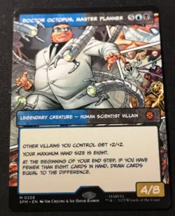 Doctor Octopus, Master Planner - Borderless - SPM - MTG - EN - NM - 0228 - Image 1