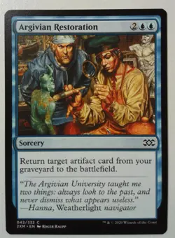 Argivian Restoration *Common* Magic MtG x1 Double Masters - Image 1