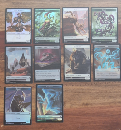 Zendikar Rising Foil Token Tokens 2-Sided MTG Magic the Gathering - Near Mint - Image 1