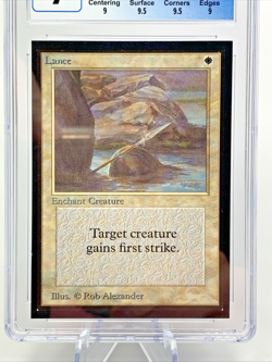 CGC 9 - 1993 LANCE - Collectors' Edition Graded MTG Magic the Gathering Card - Image 3