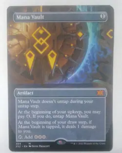 MTG 2x2 borderless Mana Vault - Image 1