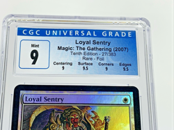 CGC 9 - 2007 LOYAL SENTRY - 10th FOIL Graded MTG Magic the Gathering Card - Image 2