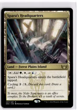 Spara's Headquarters Streets of New Capenna 257 LP x1 MTG Magic: the Gathering - Image 1