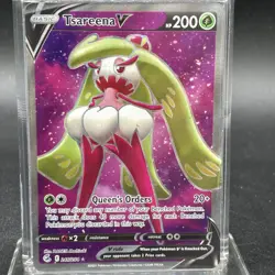 Tsareena V 246/264 Ultra Rare Full Art Fusion Strike Pokemon TCG - Near Mint NM - Image 1