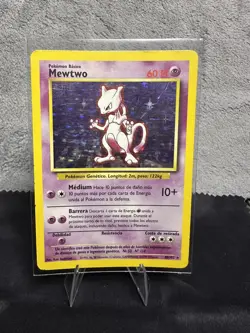 MP - Mewtwo - 10/102 - SPANISH - Base Set - Pokemon TCG Rare - Image 1