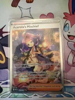 Pokemon Acerola's Mischief SIR: Mega Evolutions 183/132 PSA 10 contender 👀 🔥 - Image 3