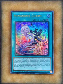 Yugioh Mimighoul Charm ROTA-ENSP1 Ultra Rare Limited Edition NM - Image 1